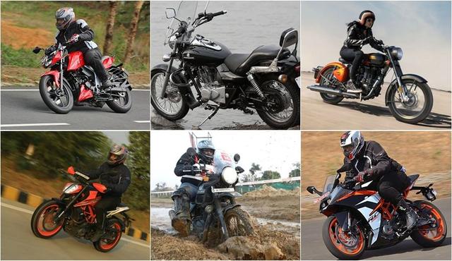 Top 6 Used Motorcycles To Buy Across Different Segments
