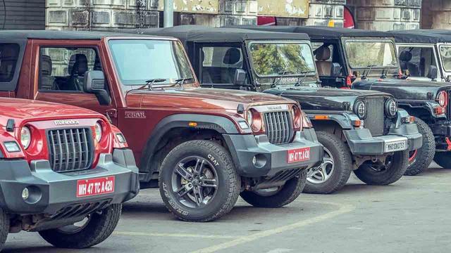 Mahindra is offering two acccessory packs with set parameters for the Thar. They're called the Dark Lord and Chrome Hero.