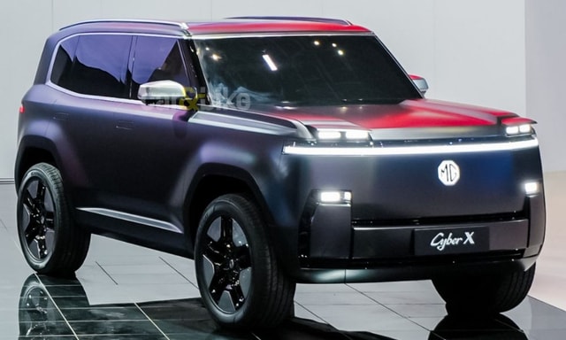 Land Cruiser-Inspired MG Cyber X Electric SUV Debuts At Auto Shanghai 2025 Land Cruiser-Inspired MG Cyber X Electric SUV Debuts At Auto Shanghai 2025