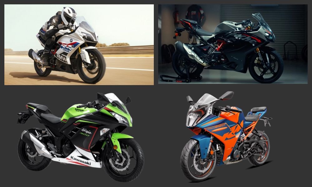 BMW G 310 RR Vs TVS Apache RR 310 Vs KTM RC 390 Vs Kawasaki Ninja 300: Spec Comparison BMW G 310 RR Vs TVS Apache RR 310 Vs KTM RC 390 Vs Kawasaki Ninja 300: Spec Comparison
