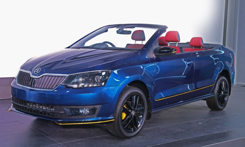 Skoda Rapid Cabriolet Is The VW Group's First Made-In-India 'Student Car' Skoda Rapid Cabriolet Is The VW Group's First Made-In-India 'Student Car'