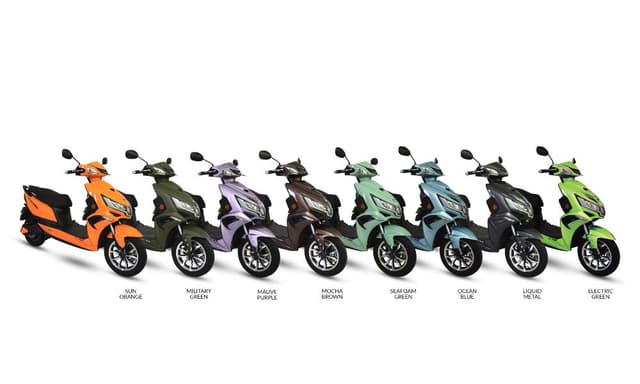 Okinawa has improved the rider triangle by lowering the down frame chassis of the Praise platform by 40mm