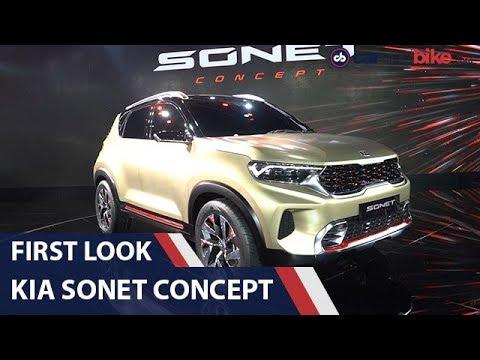 Kia Sonet Subcompact SUV Concept First Look | carandbike