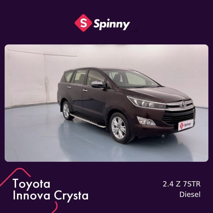 Used 2019 Toyota Innova Crysta Used 2019 Toyota Innova Crysta