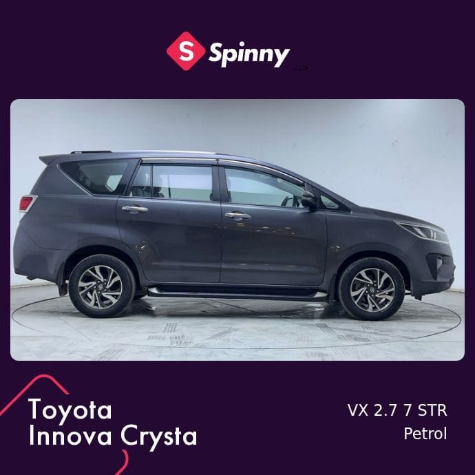Used 2022 Toyota Innova Crysta Used 2022 Toyota Innova Crysta