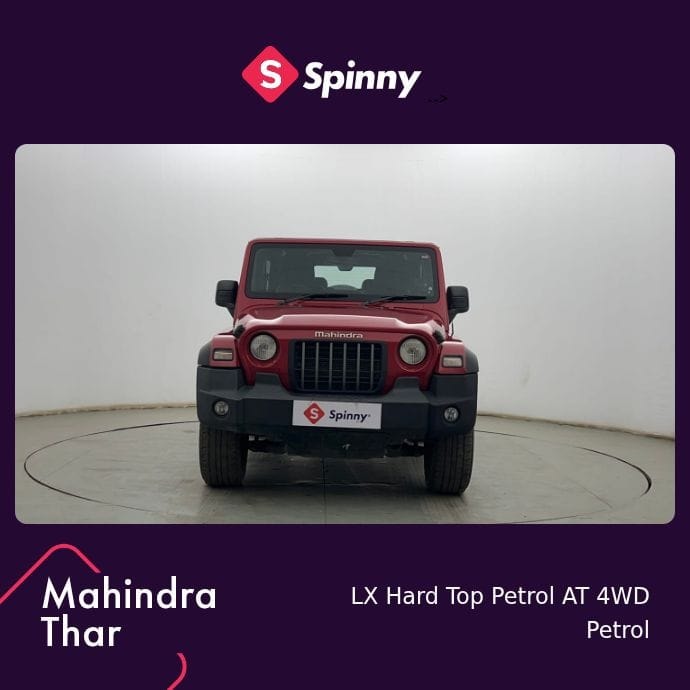 Used 2022 Mahindra Thar Used 2022 Mahindra Thar