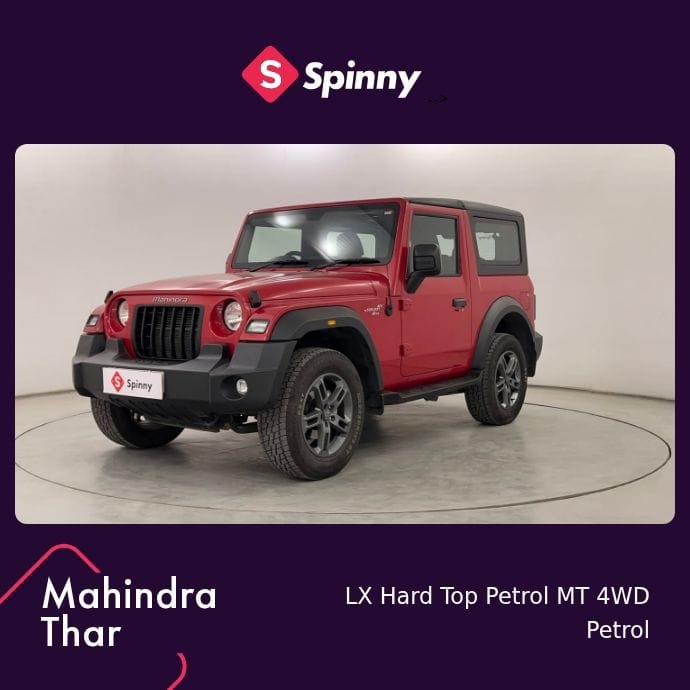 Used 2024 Mahindra Thar Used 2024 Mahindra Thar