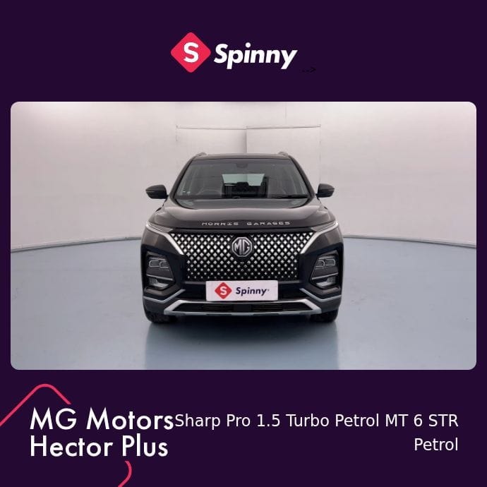 Used 2024 MG Hector Plus Used 2024 MG Hector Plus