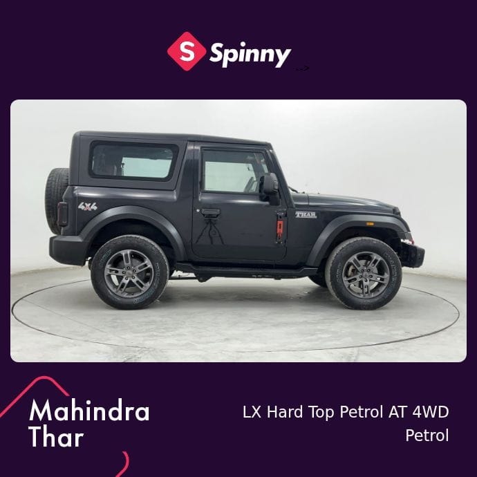 Used 2022 Mahindra Thar Used 2022 Mahindra Thar