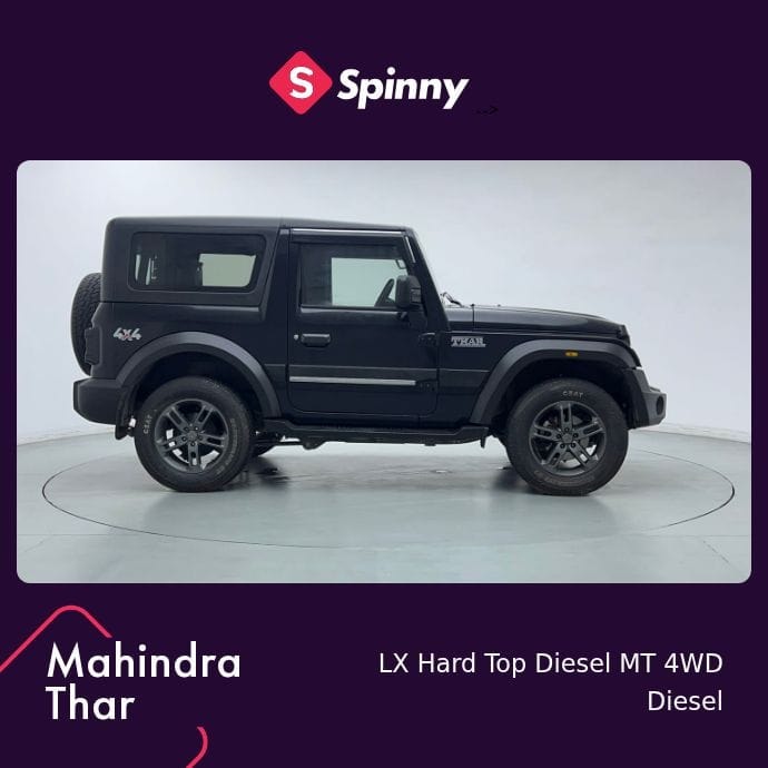 Used 2024 Mahindra Thar Used 2024 Mahindra Thar