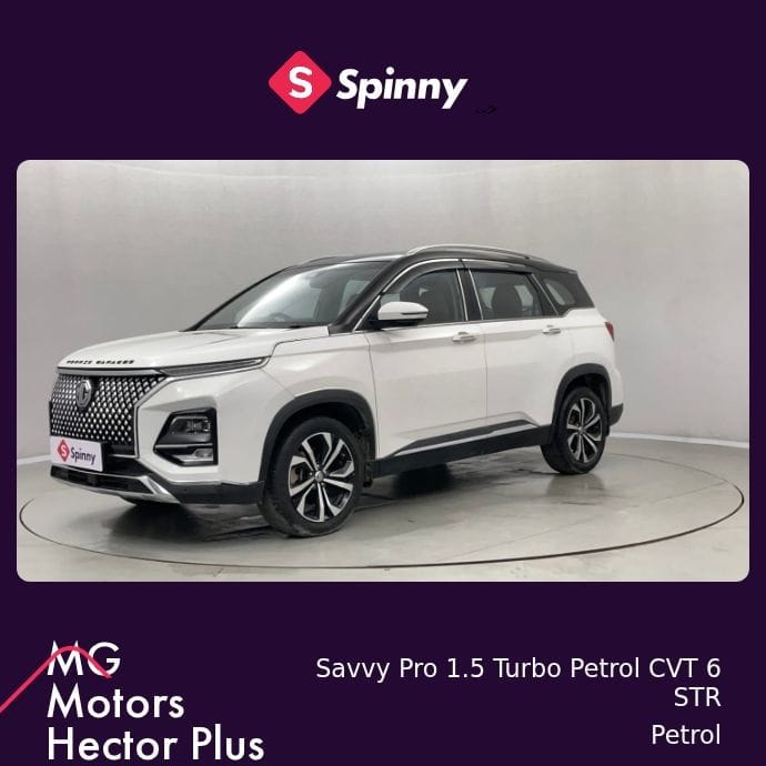 Used 2023 MG Hector Plus Used 2023 MG Hector Plus
