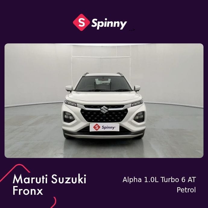 Used 2023 Maruti Suzuki Fronx Used 2023 Maruti Suzuki Fronx