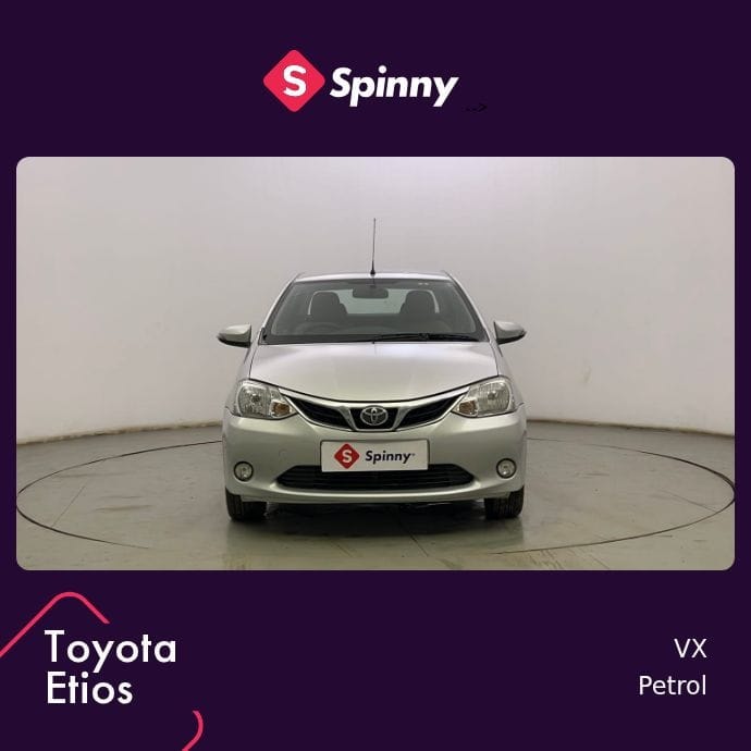 Used 2015 Toyota Etios Used 2015 Toyota Etios