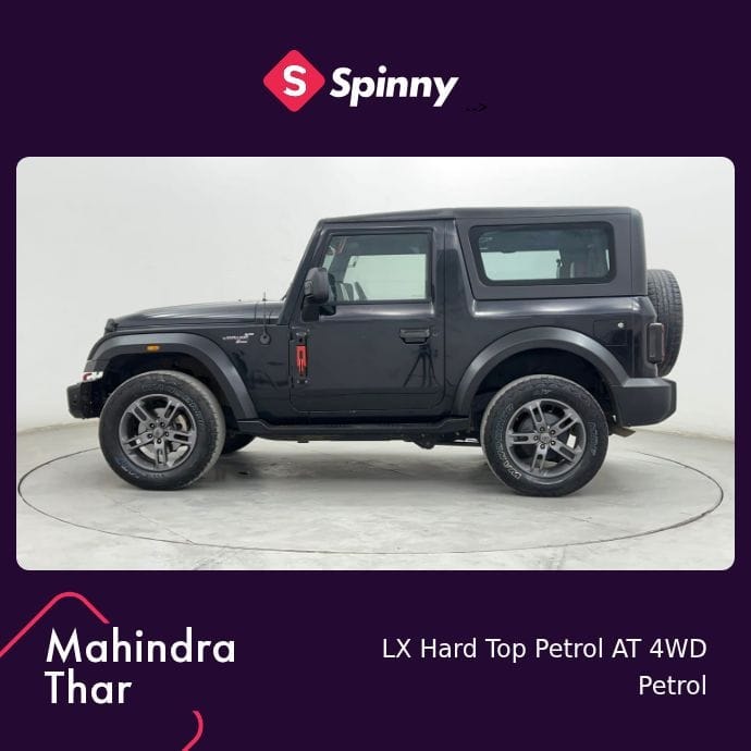 Used 2022 Mahindra Thar Used 2022 Mahindra Thar