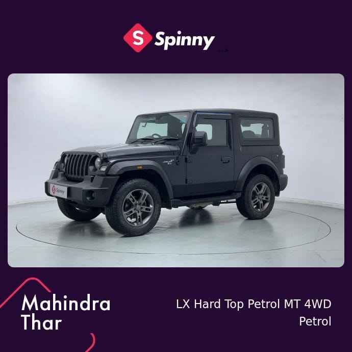 Used 2022 Mahindra Thar Used 2022 Mahindra Thar