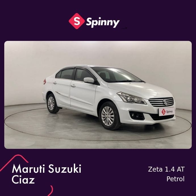 Used 2018 Maruti Suzuki Ciaz Used 2018 Maruti Suzuki Ciaz