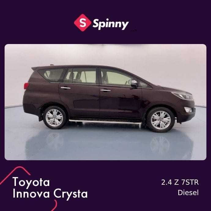 Used 2019 Toyota Innova Crysta Used 2019 Toyota Innova Crysta