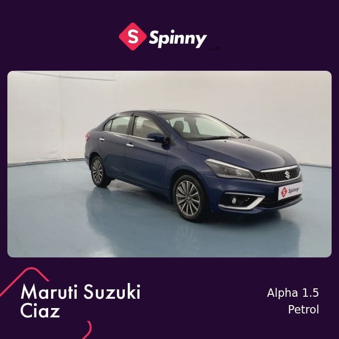 Used 2020 Maruti Suzuki Ciaz Used 2020 Maruti Suzuki Ciaz