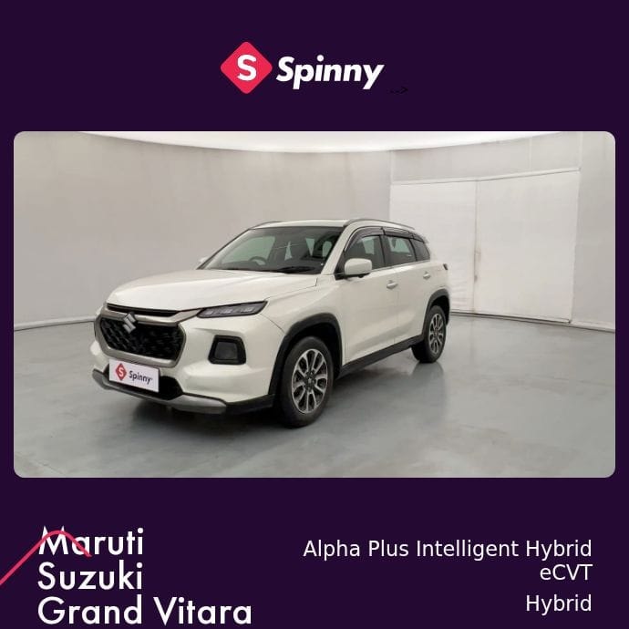 Used 2023 Maruti Suzuki Grand Vitara Used 2023 Maruti Suzuki Grand Vitara