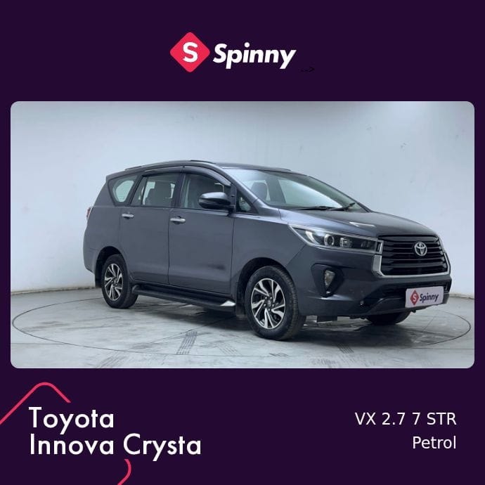 Used 2022 Toyota Innova Crysta Used 2022 Toyota Innova Crysta