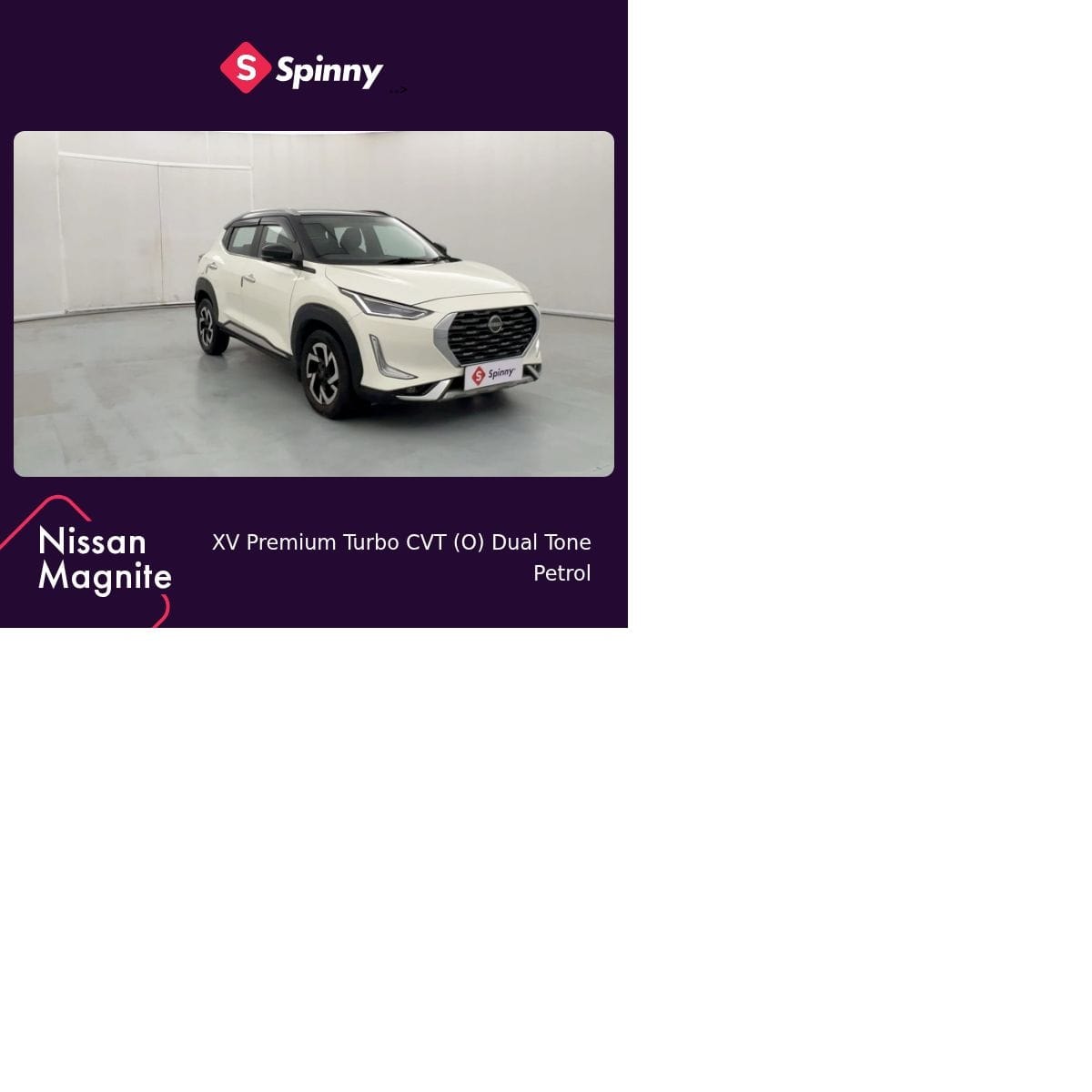 Used 2021 Nissan Magnite Used 2021 Nissan Magnite