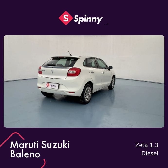 Used 2015 Maruti Suzuki Baleno Used 2015 Maruti Suzuki Baleno