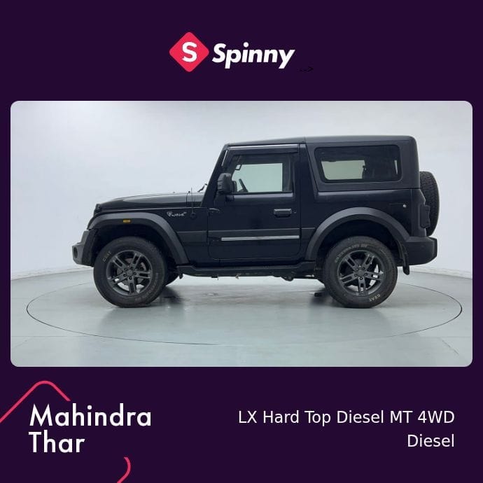 Used 2024 Mahindra Thar Used 2024 Mahindra Thar