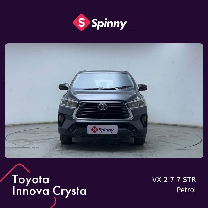 Used 2022 Toyota Innova Crysta Used 2022 Toyota Innova Crysta