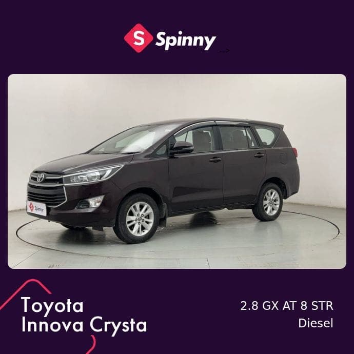 2018 टोयोटा इनोवा क्रिस्टा 2.8 GX AT 8-Seater 2018 टोयोटा इनोवा क्रिस्टा 2.8 GX AT 8-Seater