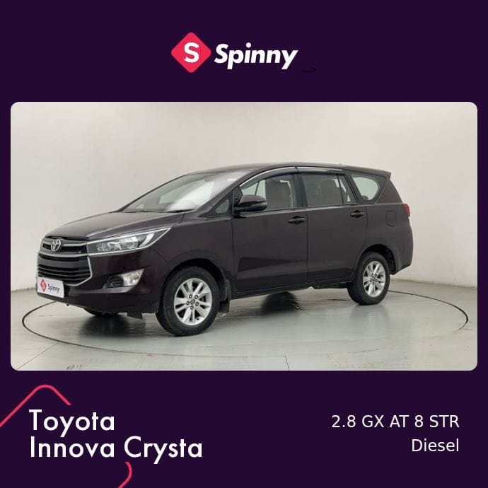 Used 2018 Toyota Innova Crysta Used 2018 Toyota Innova Crysta
