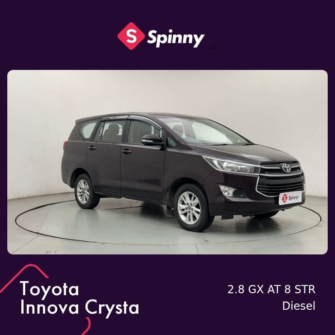 Used 2018 Toyota Innova Crysta Used 2018 Toyota Innova Crysta