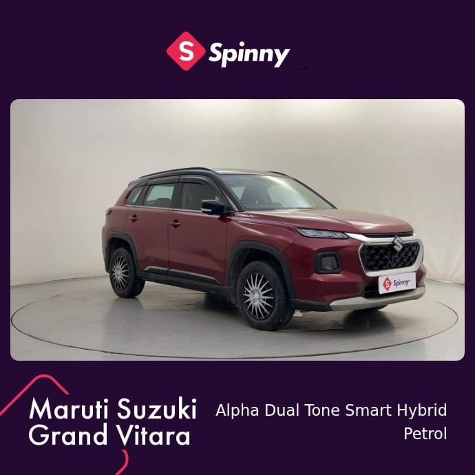 Used 2022 Maruti Suzuki Grand Vitara Used 2022 Maruti Suzuki Grand Vitara