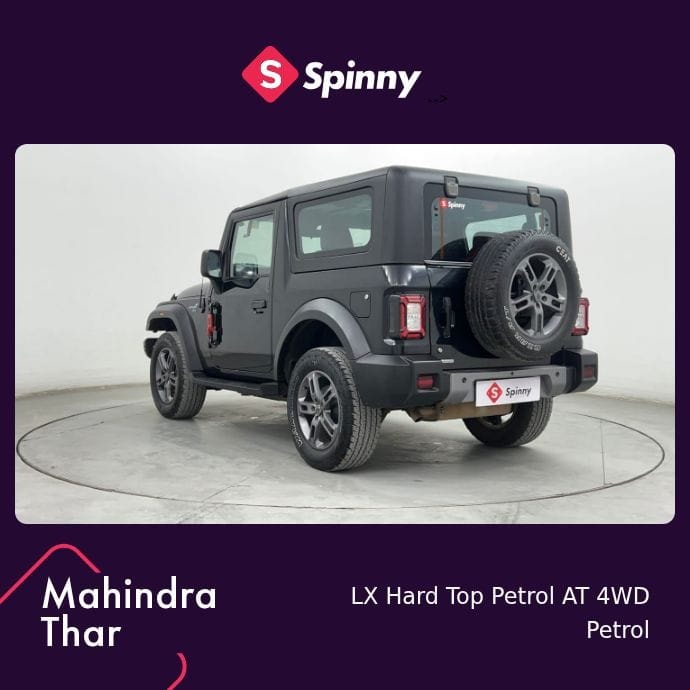 Used 2022 Mahindra Thar Used 2022 Mahindra Thar
