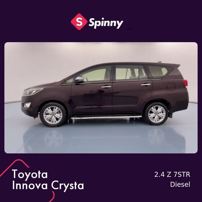 Used 2019 Toyota Innova Crysta Used 2019 Toyota Innova Crysta