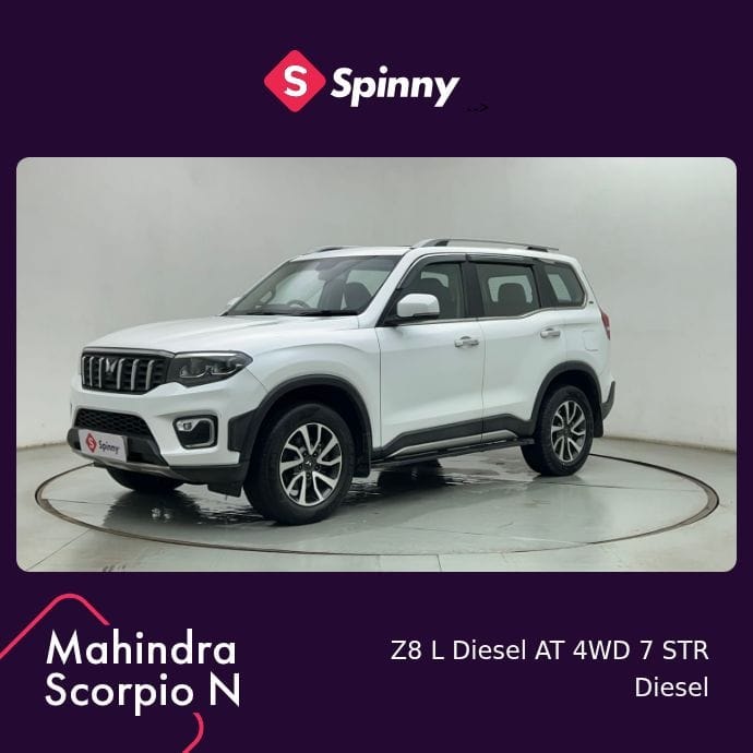 Used 2023 Mahindra Scorpio-N Used 2023 Mahindra Scorpio-N