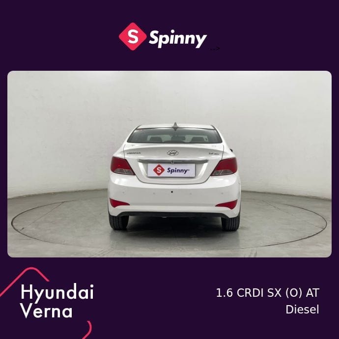 Used 2016 Hyundai Verna Used 2016 Hyundai Verna