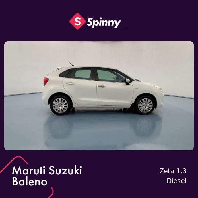 Used 2015 Maruti Suzuki Baleno Used 2015 Maruti Suzuki Baleno