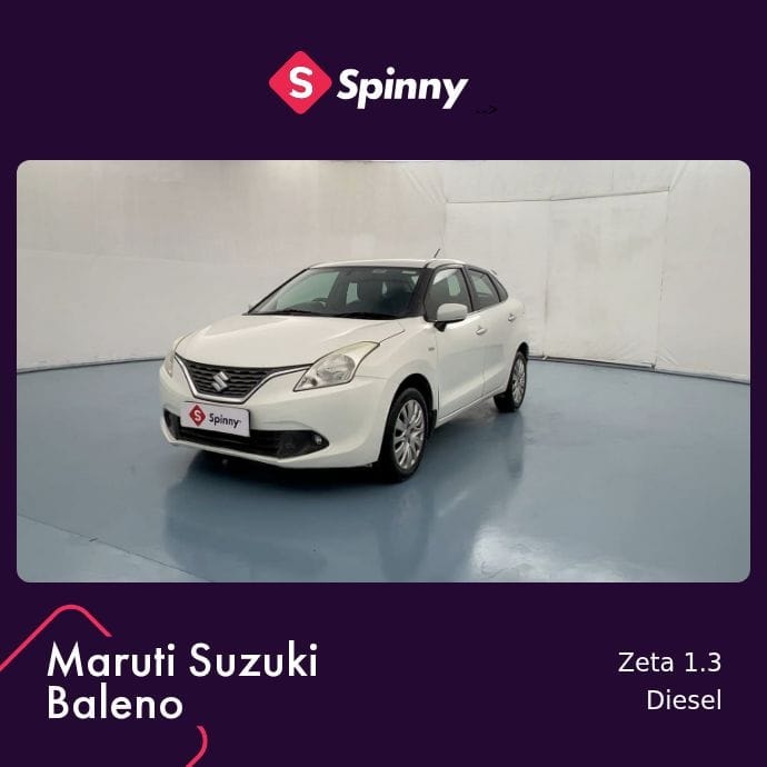 Used 2015 Maruti Suzuki Baleno Used 2015 Maruti Suzuki Baleno