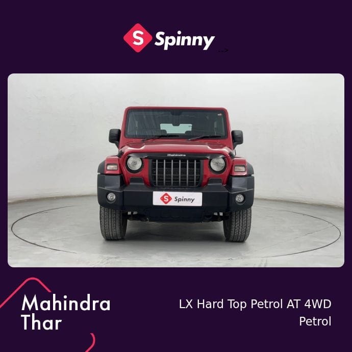 Used 2022 Mahindra Thar Used 2022 Mahindra Thar