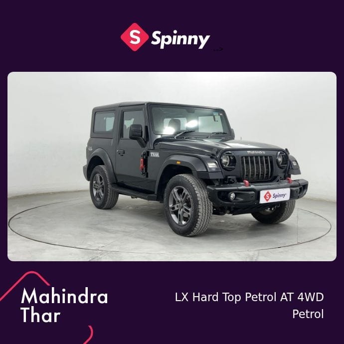Used 2022 Mahindra Thar Used 2022 Mahindra Thar