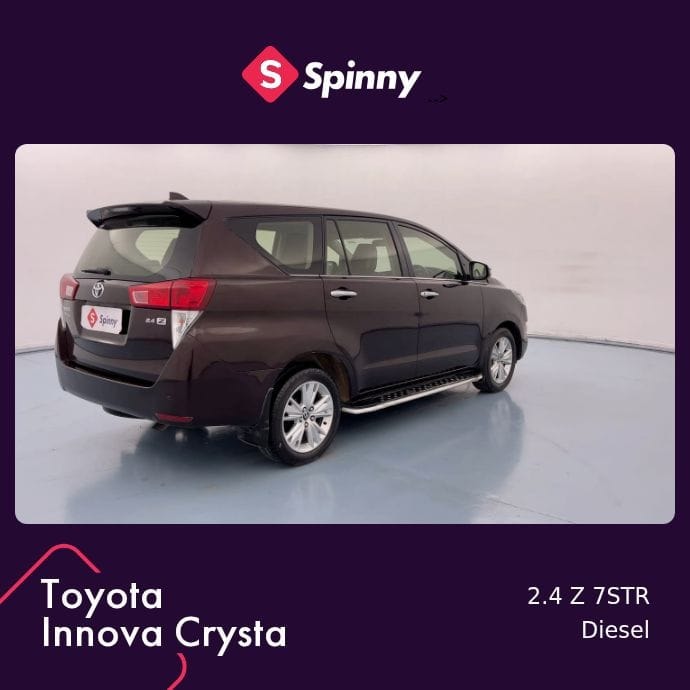 Used 2019 Toyota Innova Crysta Used 2019 Toyota Innova Crysta