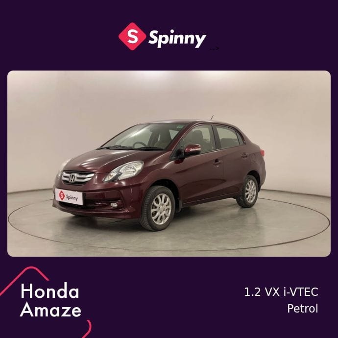 Used 2014 Honda Amaze Used 2014 Honda Amaze