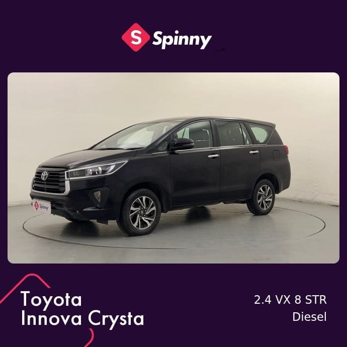 Used 2022 Toyota Innova Crysta Used 2022 Toyota Innova Crysta