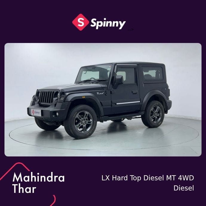 Used 2024 Mahindra Thar Used 2024 Mahindra Thar