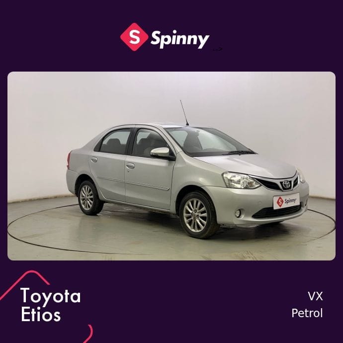 Used 2015 Toyota Etios Used 2015 Toyota Etios