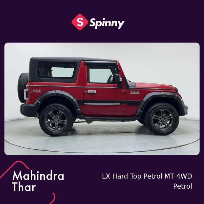 Used 2023 Mahindra Thar Used 2023 Mahindra Thar