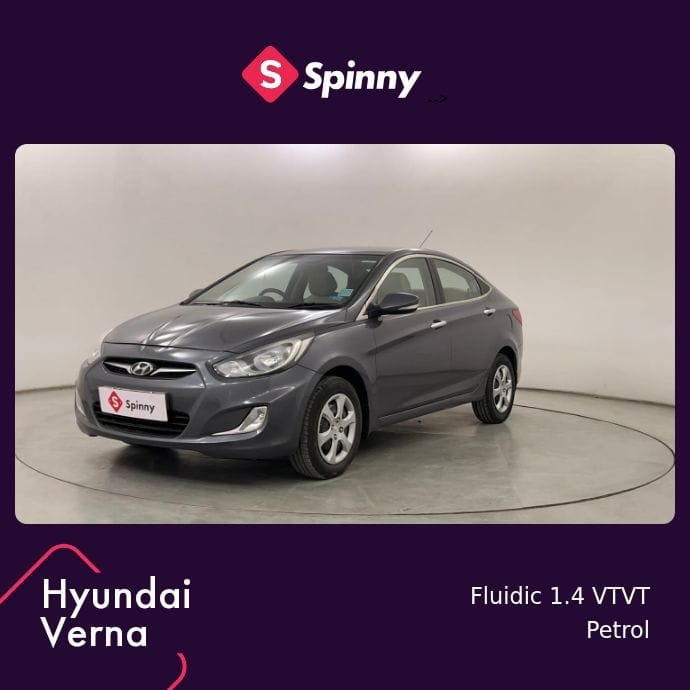 Used 2013 Hyundai Fluidic Verna Used 2013 Hyundai Fluidic Verna