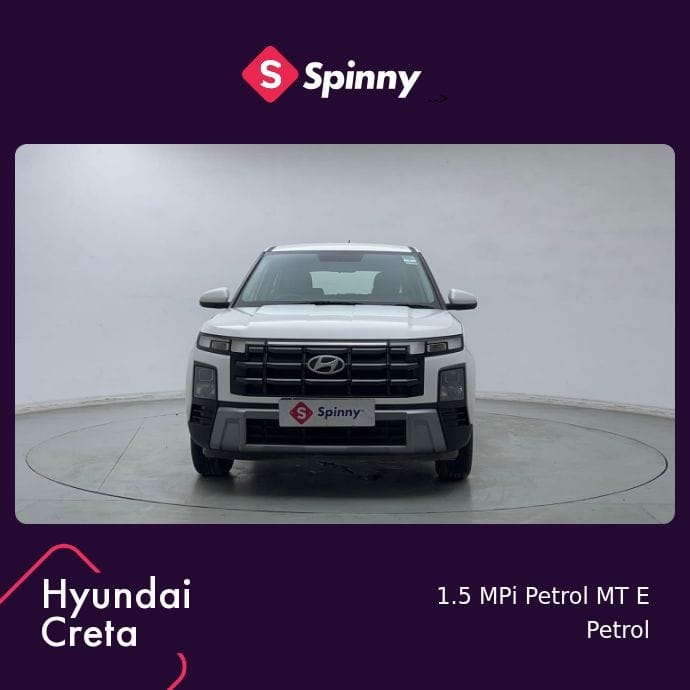 Used 2025 Hyundai Creta Used 2025 Hyundai Creta