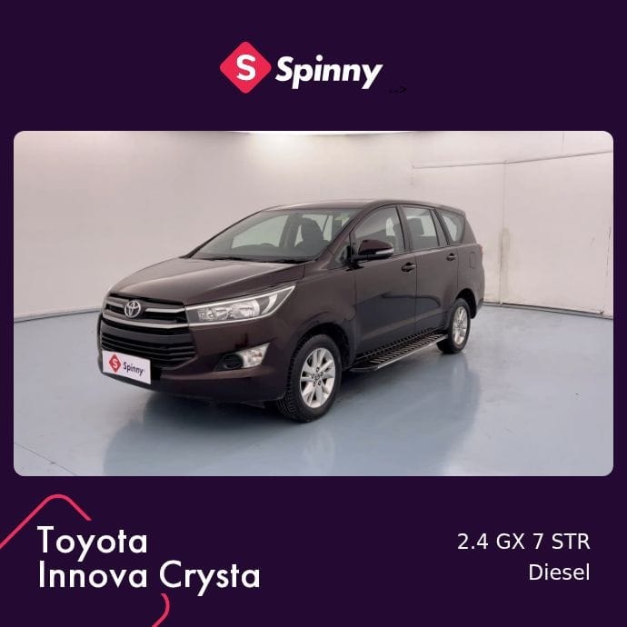 Used 2017 Toyota Innova Crysta Used 2017 Toyota Innova Crysta