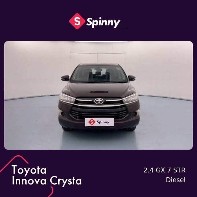 Used 2017 Toyota Innova Crysta Used 2017 Toyota Innova Crysta